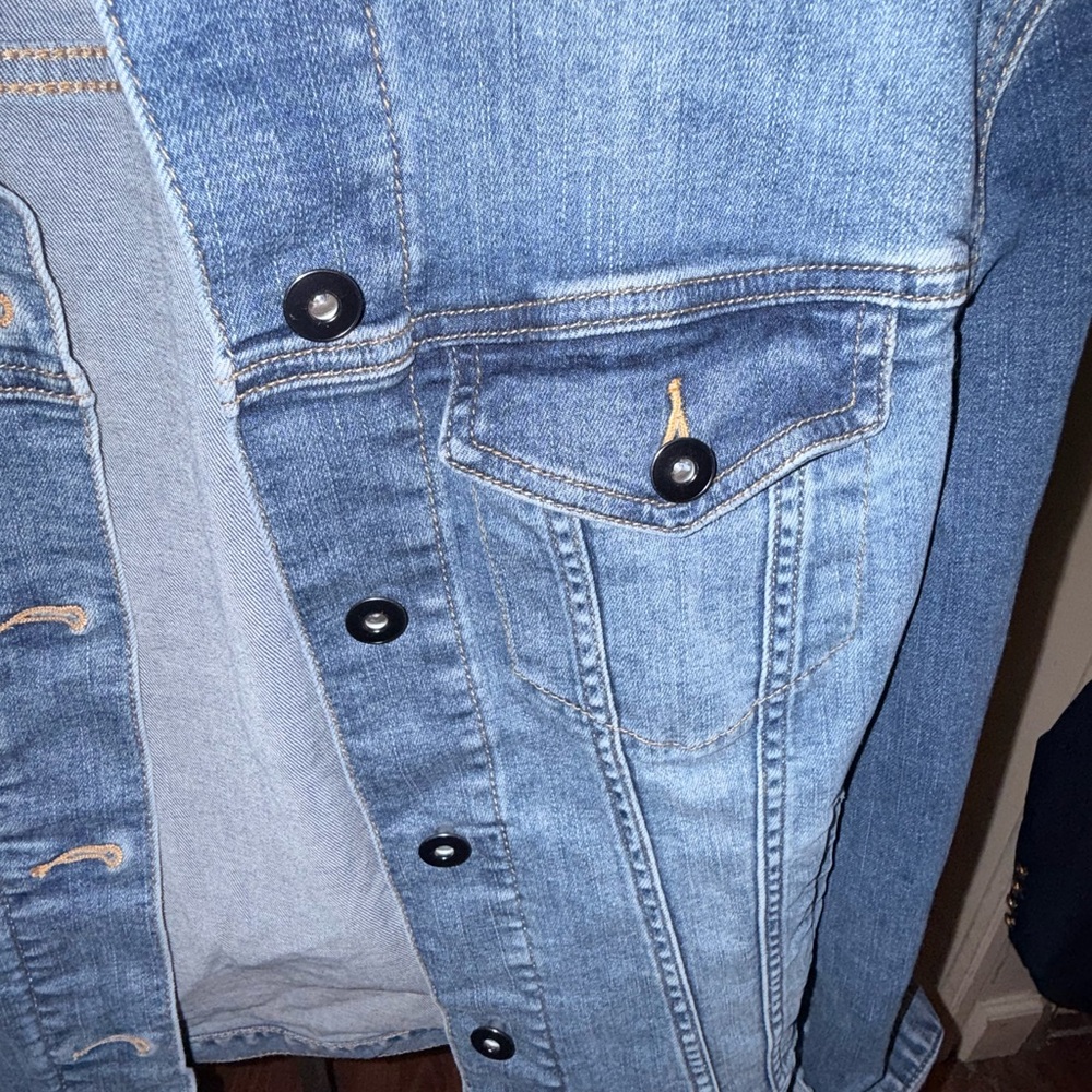 Daily Ritual Light Blue Denim Jacket - Picture 2 of 9